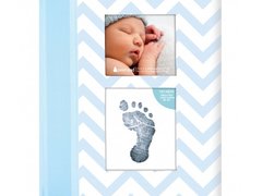 Pearhead - Caietul bebelusului cu amprenta cerneala blue